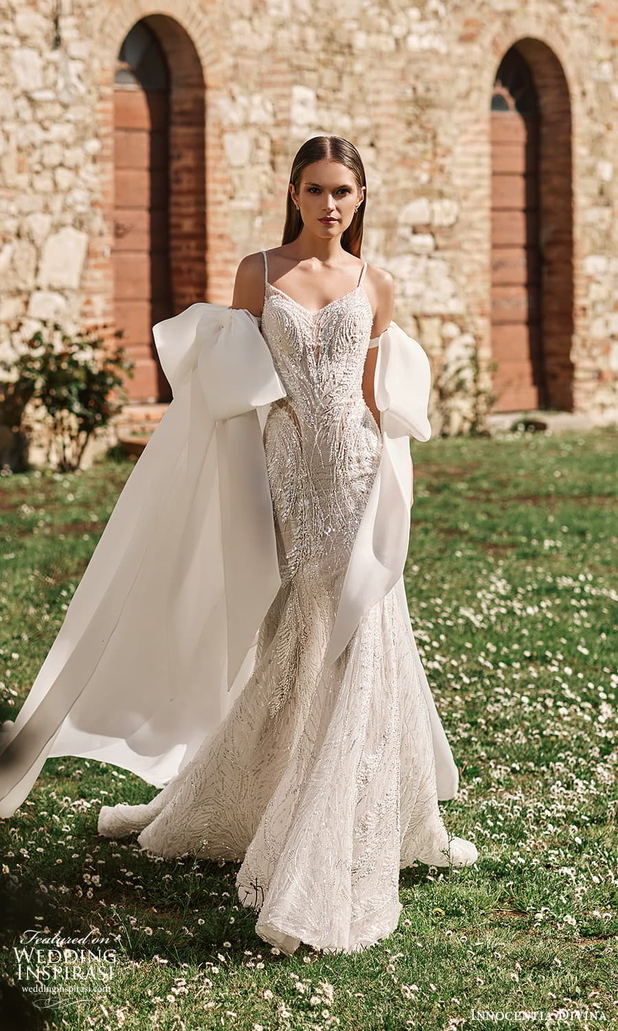innocentia divina 2024 bridal sleeveless straps sweetheart neckline embellished fit flare wedding dress chapel train (12) mv innocentia divina 2024 bridal sleeveless straps sweetheart neckline embellished fit flare wedding dress chapel train (12) mv