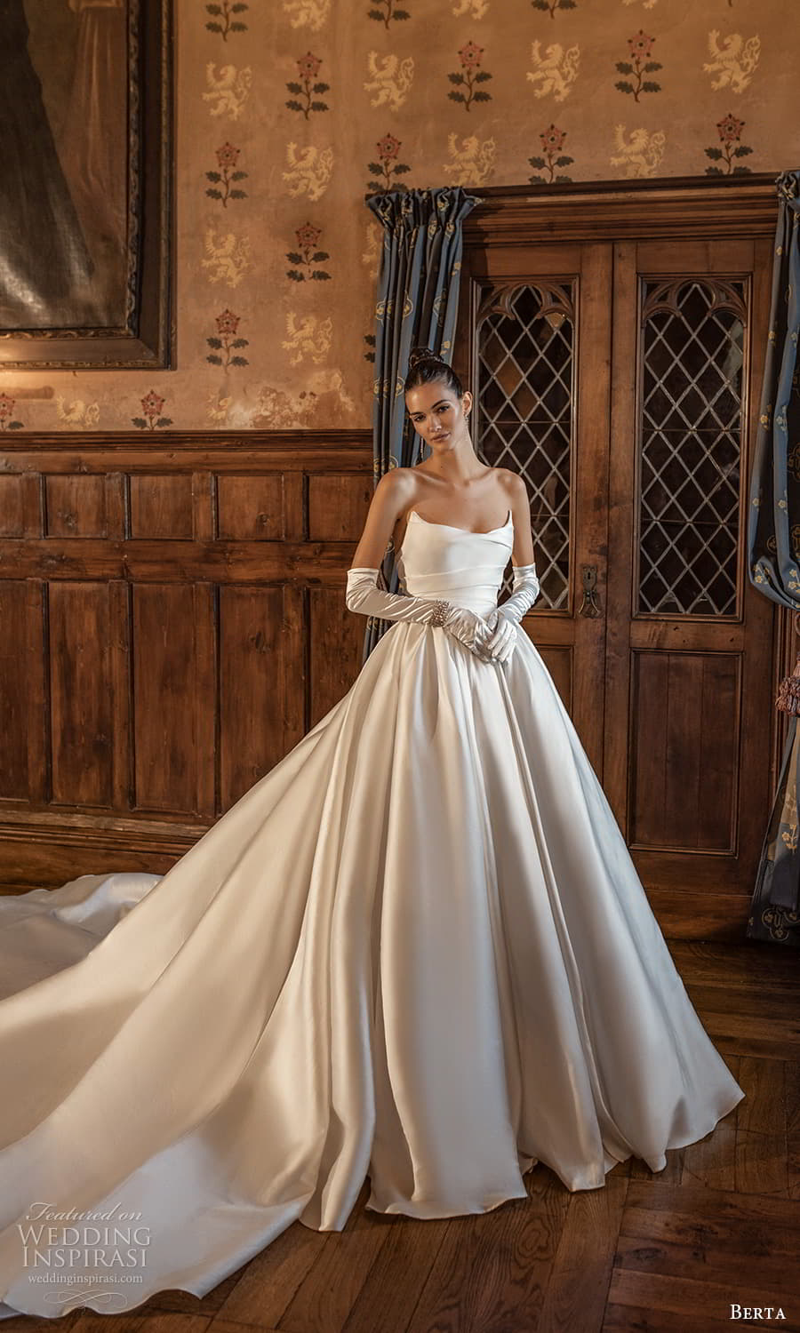 berta spring 2024 bridal strapless scoop neckline clean minimalist a line ball gown wedding dress chapel train (6) mv berta spring 2024 bridal strapless scoop neckline clean minimalist a line ball gown wedding dress chapel train (6) mv