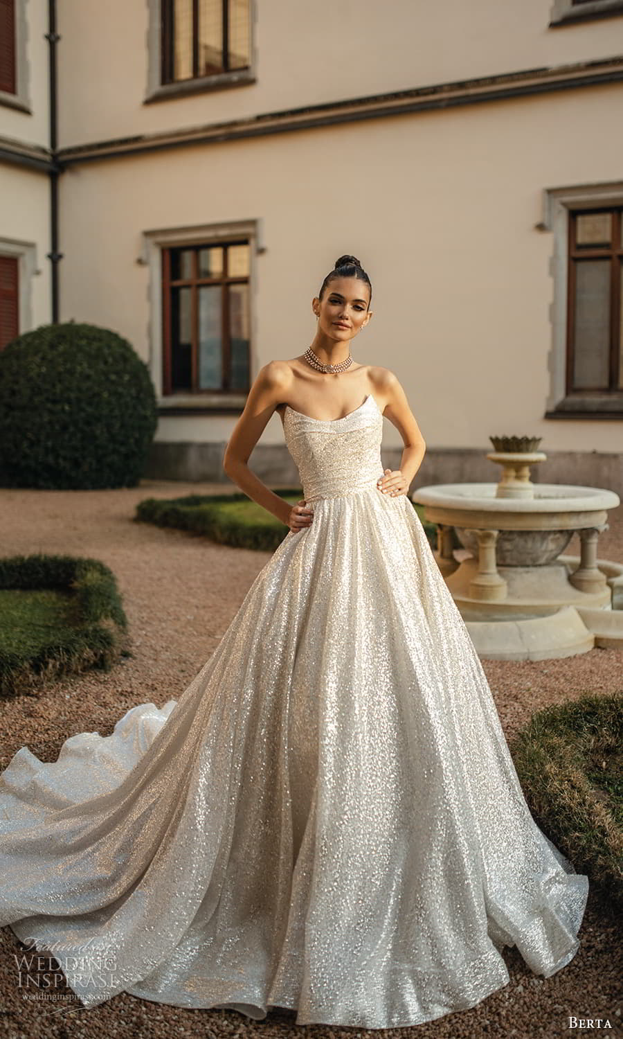 berta spring 2024 bridal strapless scoop neckline fully embellished a line ball gown wedding dress chapel train (15) mv berta spring 2024 bridal strapless scoop neckline fully embellished a line ball gown wedding dress chapel train (15) mv