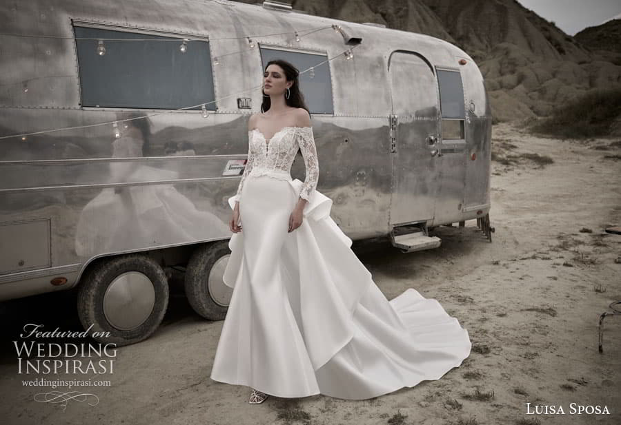 luisa sposa 2024 bridal long short puff sleeve strapless sweetheart v neckline mermaid sheath a line ball gown wedding dress chapel train 052 luisa sposa 2024 bridal long short puff sleeve strapless sweetheart v neckline mermaid sheath a line ball gown wedding dress chapel train 052