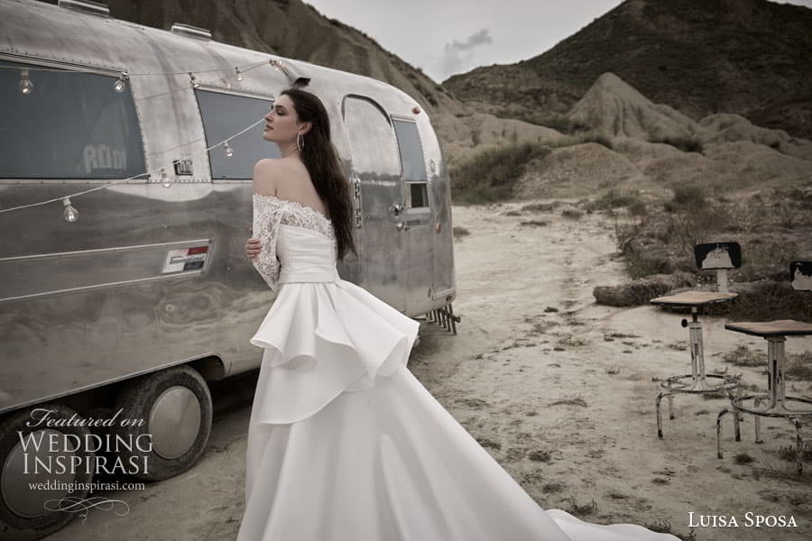 luisa sposa 2024 bridal long short puff sleeve strapless sweetheart v neckline mermaid sheath a line ball gown wedding dress chapel train 052 5 luisa sposa 2024 bridal long short puff sleeve strapless sweetheart v neckline mermaid sheath a line ball gown wedding dress chapel train 052 5
