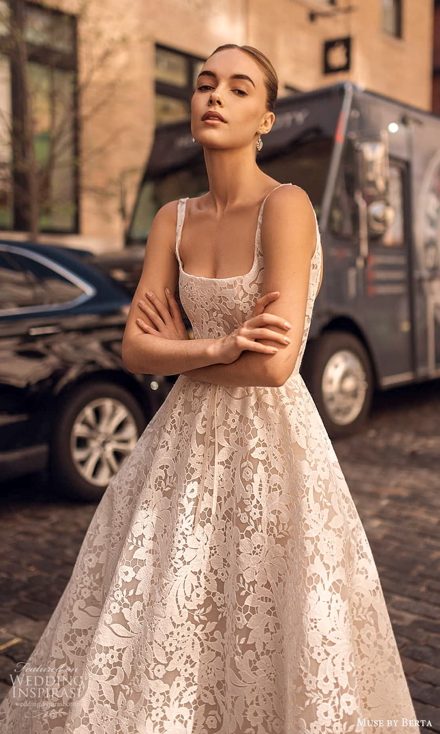 muse by berta spring 2024 bridal sleeveless strap square neckline embellished lace a line ball gown wedding dress chapel train (8) zv muse by berta spring 2024 bridal sleeveless strap square neckline embellished lace a line ball gown wedding dress chapel train (8) zv