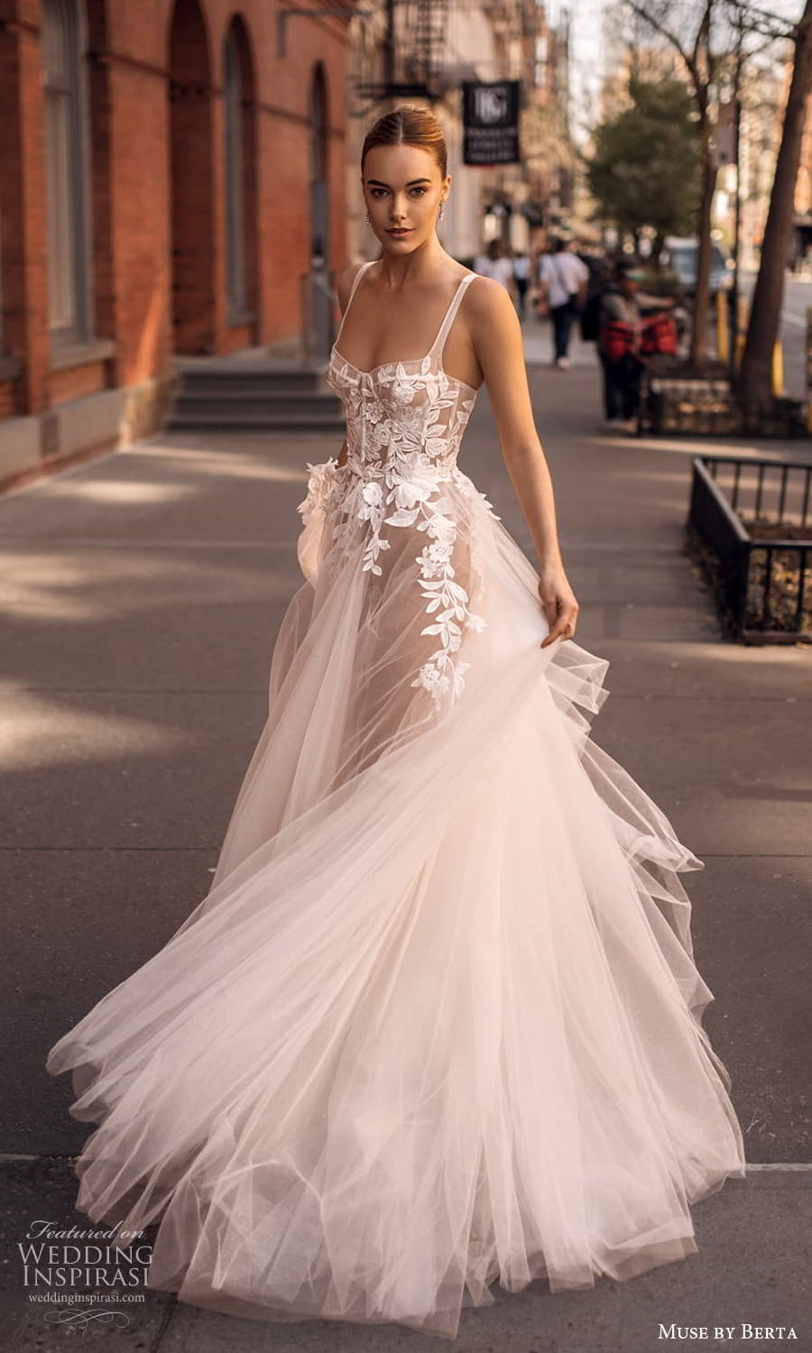 muse by berta spring 2024 bridal sleeveless straps sweetheart neckline embelilshed embroidered lace bodice a line ball gown wedding dress chapel train blush (5) bv muse by berta spring 2024 bridal sleeveless straps sweetheart neckline embelilshed embroidered lace bodice a line ball gown wedding dress chapel train blush (5) bv