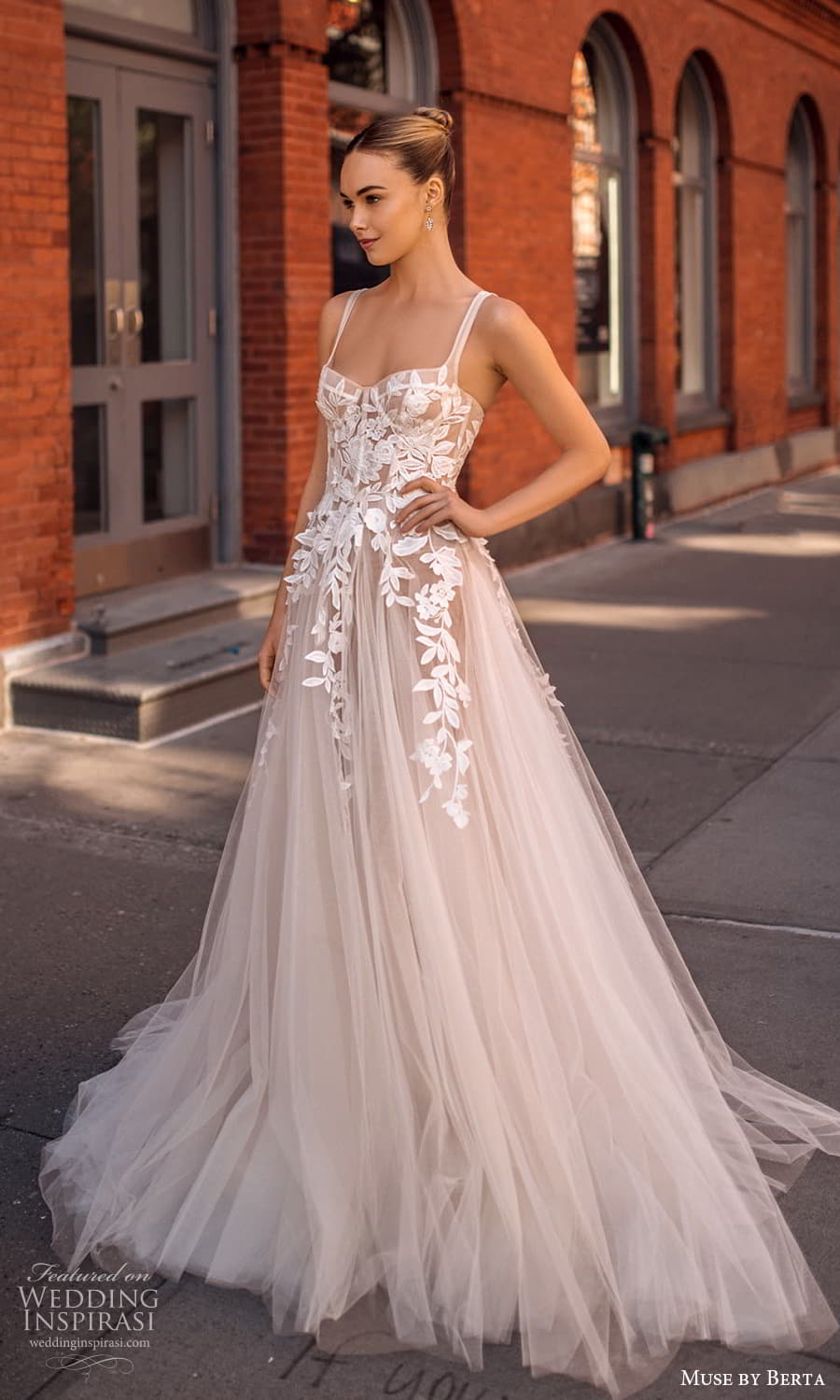 muse by berta spring 2024 bridal sleeveless straps sweetheart neckline embelilshed embroidered lace bodice a line ball gown wedding dress chapel train blush (5) mv muse by berta spring 2024 bridal sleeveless straps sweetheart neckline embelilshed embroidered lace bodice a line ball gown wedding dress chapel train blush (5) mv