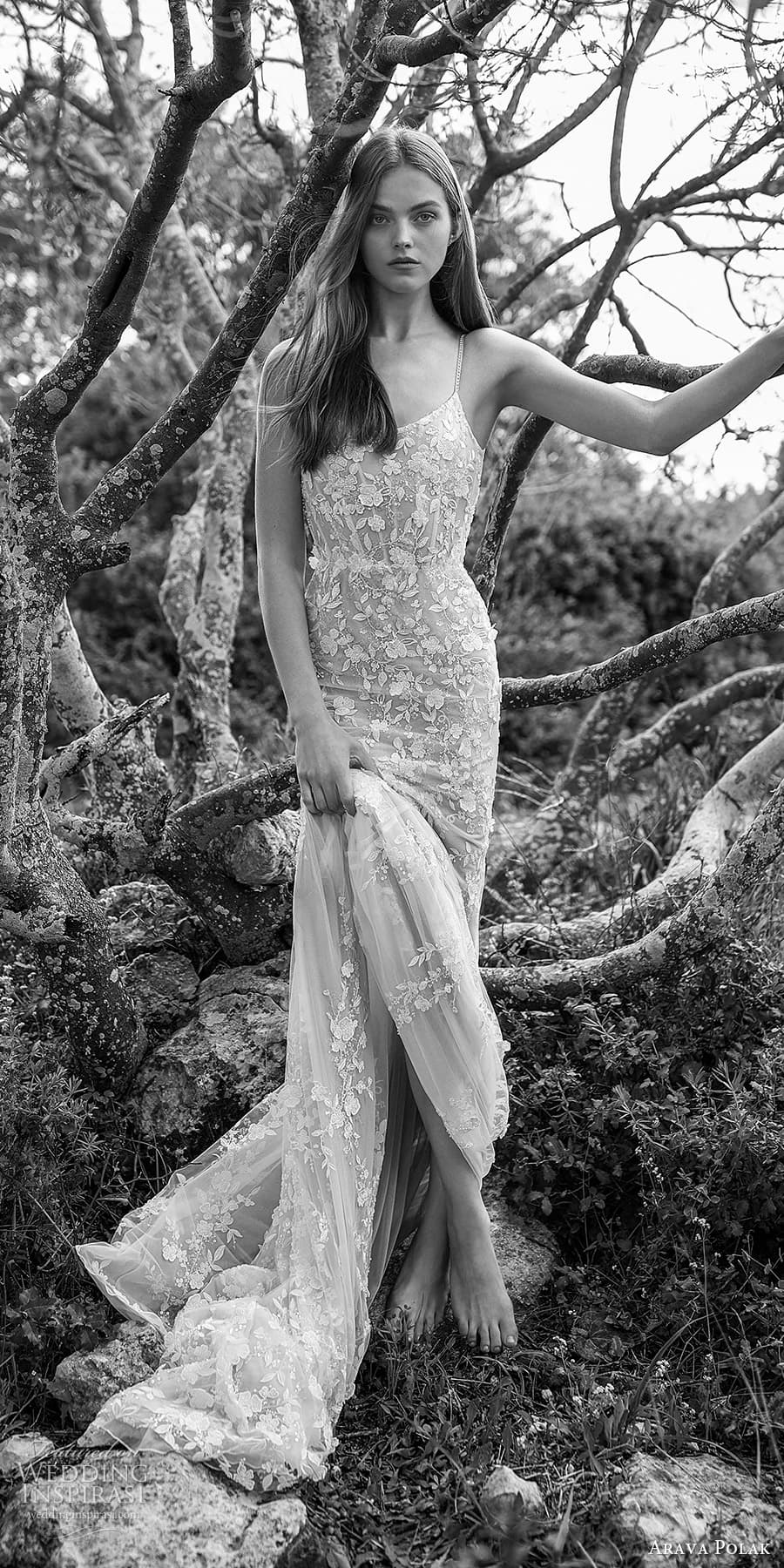 arava polak spring 2024 bridal sleeveless beaded straps scoop neckline fully embellished sheath wedding dress chapel train (10) lv arava polak spring 2024 bridal sleeveless beaded straps scoop neckline fully embellished sheath wedding dress chapel train (10) lv