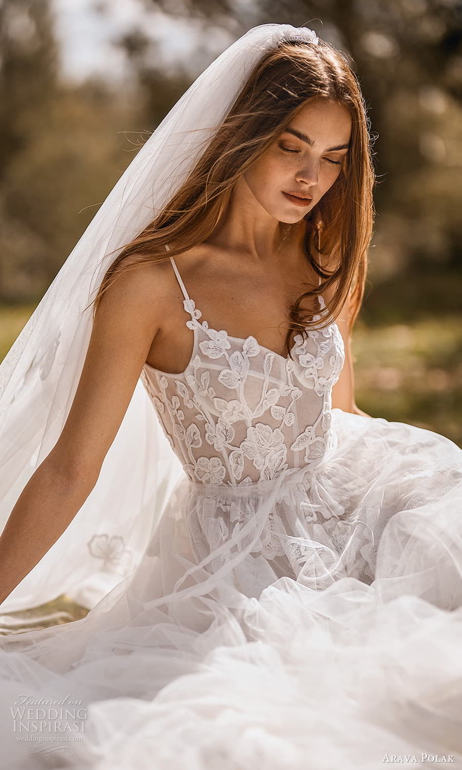 arava polak spring 2024 bridal sleeveless straps sweetheart neckline embellished bodice a line ball gown wedding dress chapel train (4) mv arava polak spring 2024 bridal sleeveless straps sweetheart neckline embellished bodice a line ball gown wedding dress chapel train (4) mv