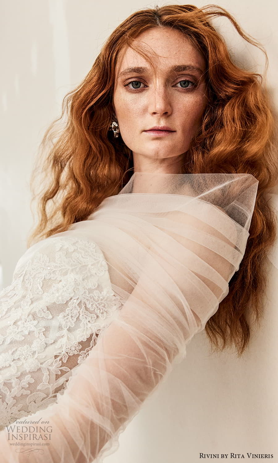 rivini rita vinieris spring 2024 bridal sheer long sleeve top strapless sweetheart neckline embellished lace fit flare mermaid wedding dress chapel train (3) zsv rivini rita vinieris spring 2024 bridal sheer long sleeve top strapless sweetheart neckline embellished lace fit flare mermaid wedding dress chapel train (3) zsv