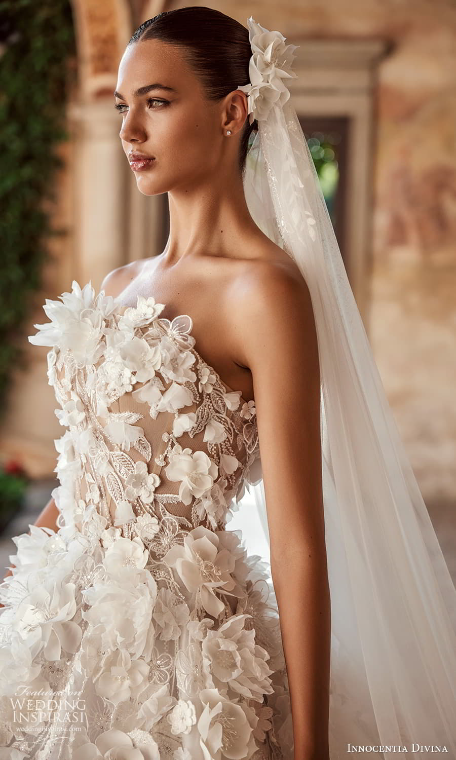 innocentia divina fall 2024 bridal strapless crumbcatcher neckline heavily embellished a line ball gown wedding dress chapel train (1) zv innocentia divina fall 2024 bridal strapless crumbcatcher neckline heavily embellished a line ball gown wedding dress chapel train (1) zv