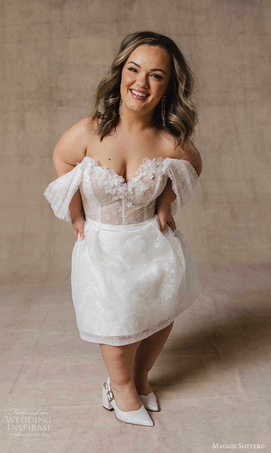 maggie sottero spring 2026 bridal drapes sleeves strapless sweetheart neckline embellished bodice short wedding dress (5) fv maggie sottero spring 2026 bridal drapes sleeves strapless sweetheart neckline embellished bodice short wedding dress (5) fv