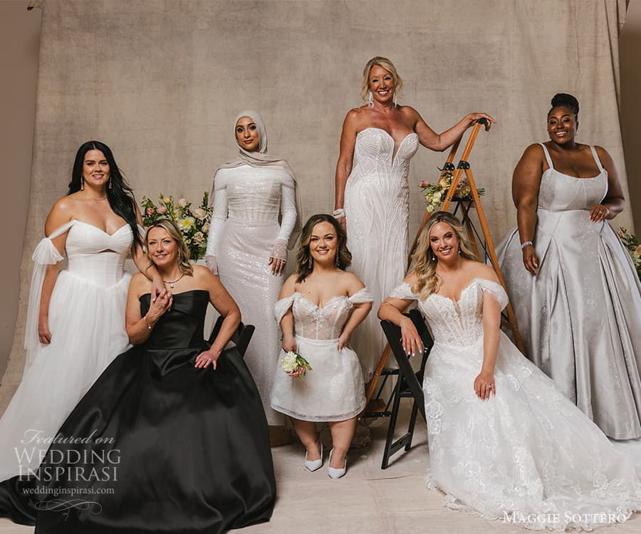 maggie sottero spring 2026 bridal long sleeve sleeveless strapless thick straps sweetheart square neckline corset bodice basque waist sheath a line ball gown short wedding dress (0) mv maggie sottero spring 2026 bridal long sleeve sleeveless strapless thick straps sweetheart square neckline corset bodice basque waist sheath a line ball gown short wedding dress (0) mv