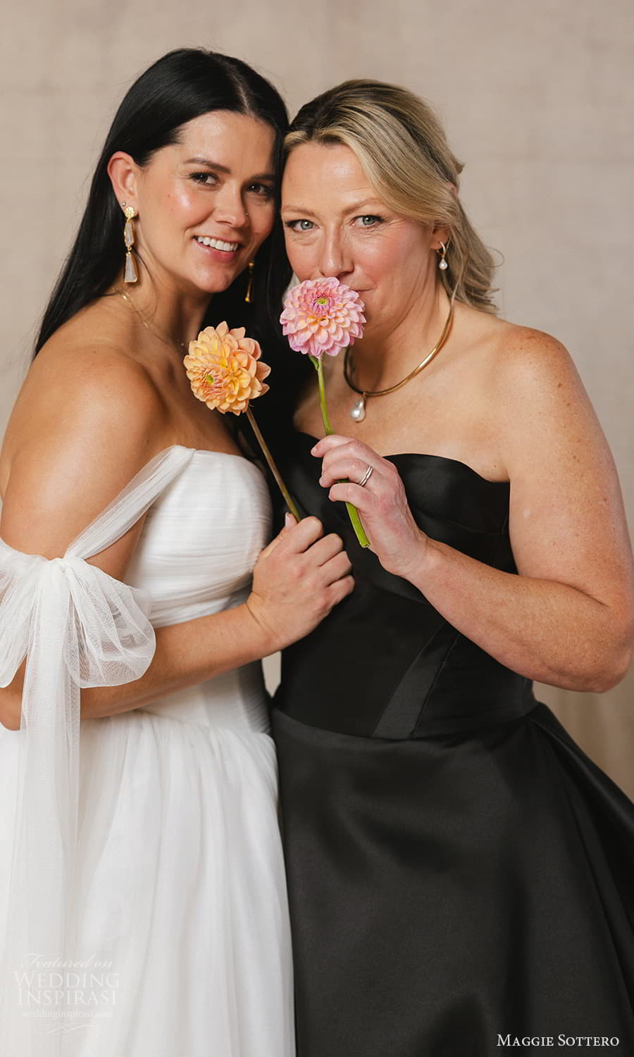 maggie sottero spring 2026 bridal sleeveless strapless sweetheart neckline clean minimalist a line ball gown wedding dress chapel train black color (3) zv maggie sottero spring 2026 bridal sleeveless strapless sweetheart neckline clean minimalist a line ball gown wedding dress chapel train black color (3) zv