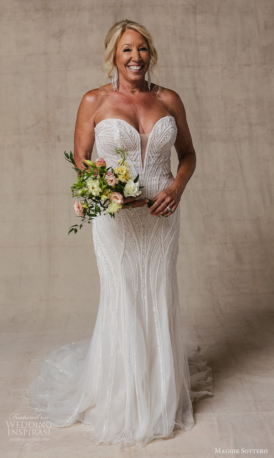 maggie sottero spring 2026 bridal strapless sweetheart neckline heavily embellished bodice sheath wedding dress chapel train (6) mv maggie sottero spring 2026 bridal strapless sweetheart neckline heavily embellished bodice sheath wedding dress chapel train (6) mv